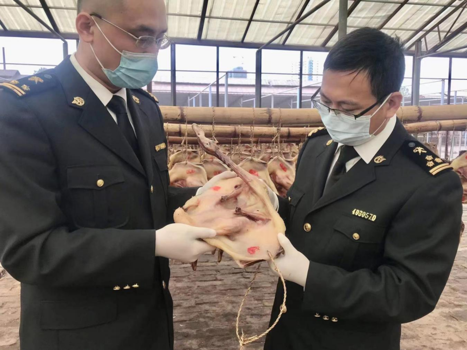 赣州海关助力赣南板鸭扩大出口