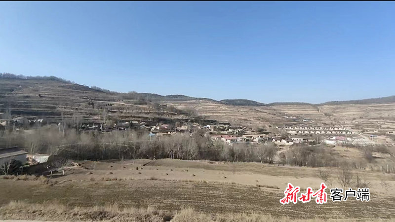 朱彦军的家乡——平凉市静宁县红寺镇魏沟村 新甘肃·甘肃日报记者 田丽媛 摄