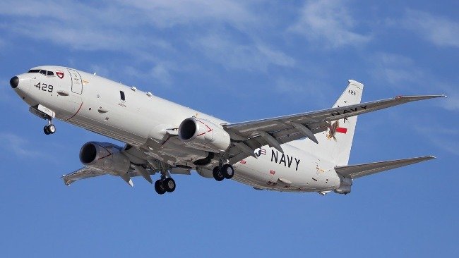 P-8A在本次行动中负责目标坠落监视和频谱侦察