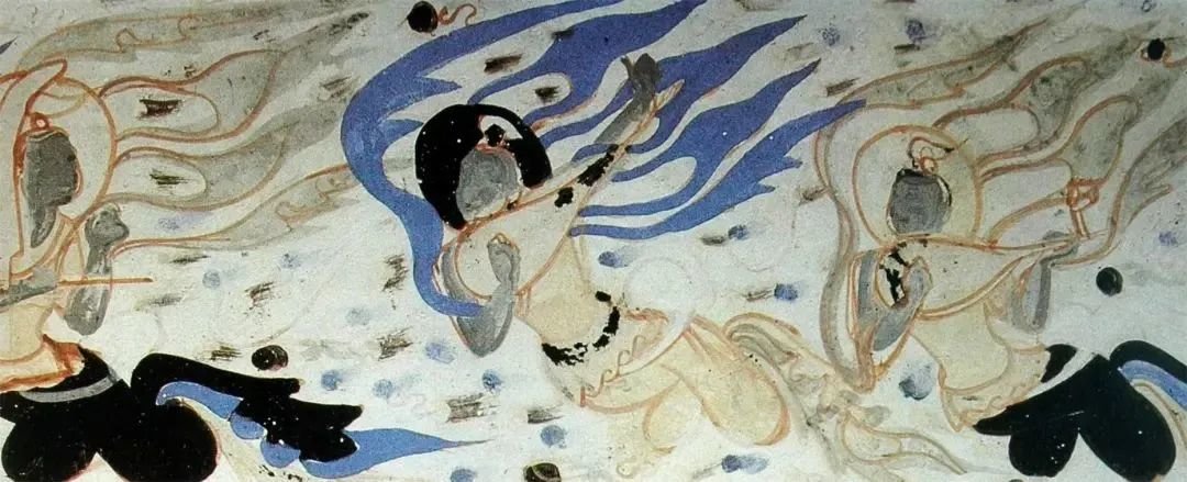 北周飞天 敦煌莫高窟290窟