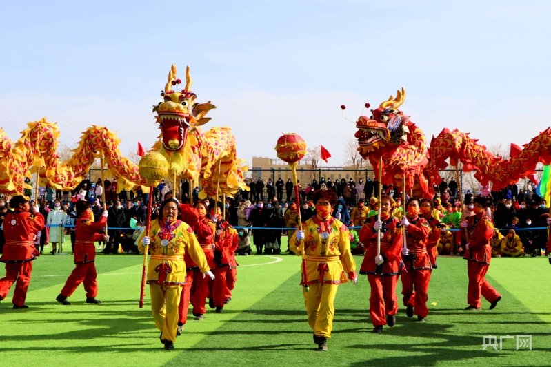 元宵节目精彩纷呈（央广网发 马爱彬 摄）