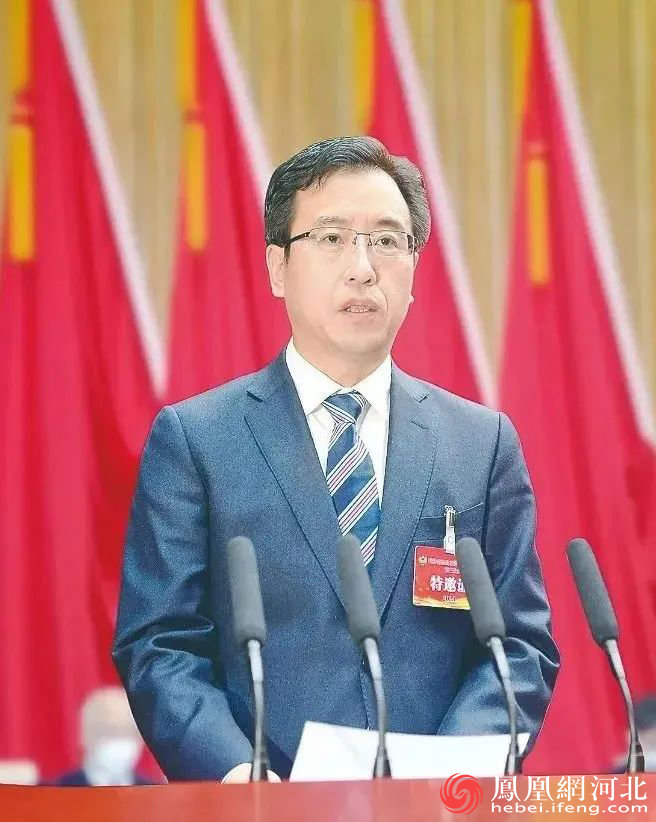 2月7日，政协秦皇岛市第十四届委员会第三次会议开幕。市委书记王曦讲话。李历 摄