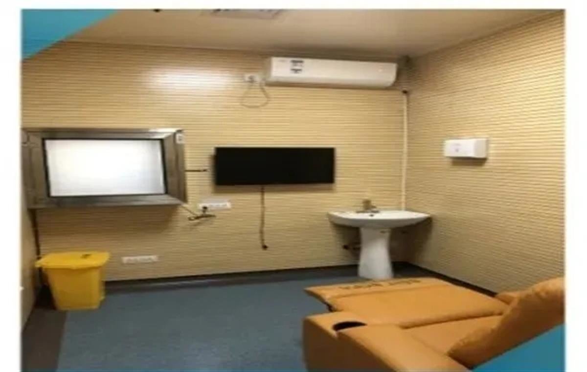 取精室内景(图源:云南省人类精子库微信公众号)