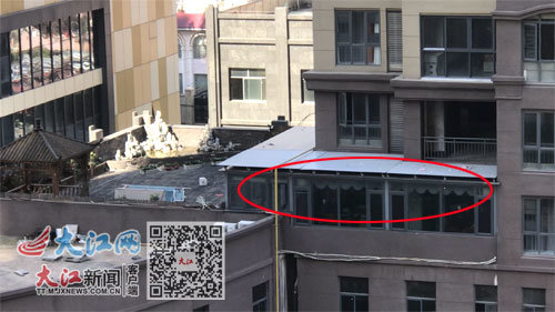 抚州名门世家小区违建阳光房