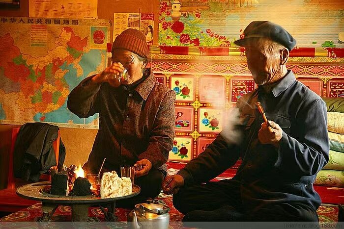 甘肃“罐罐茶”是“围炉煮茶”的古早版本 图源自网络