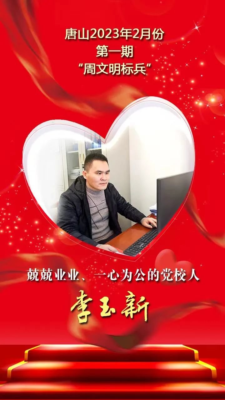 唐山2023年2月份第一期“周文明标兵”发布！