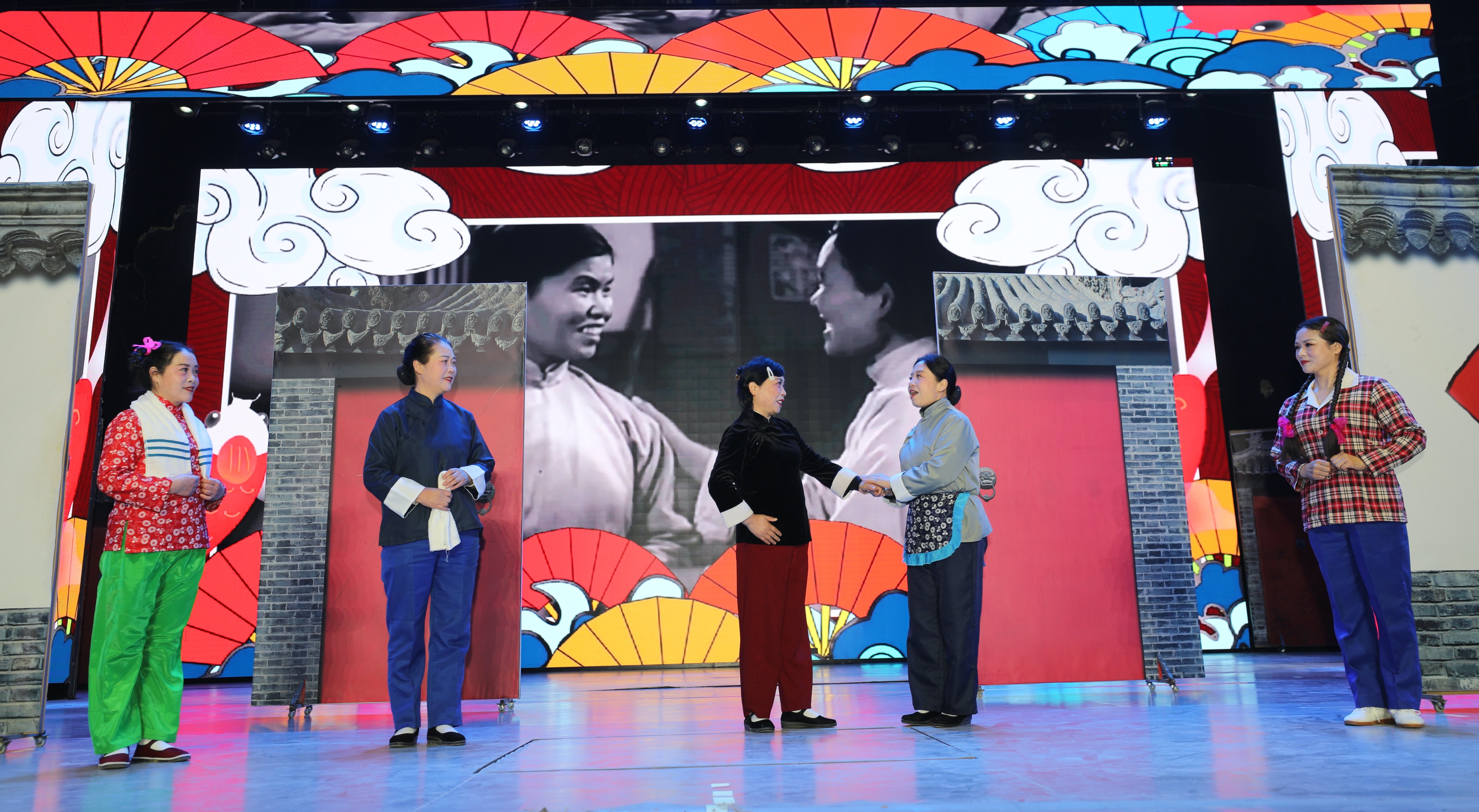 行走河南•读懂中国|“我们的中国梦-文化进万家”武术馆在垌头村举办中国功夫进乡村惠民展演活动