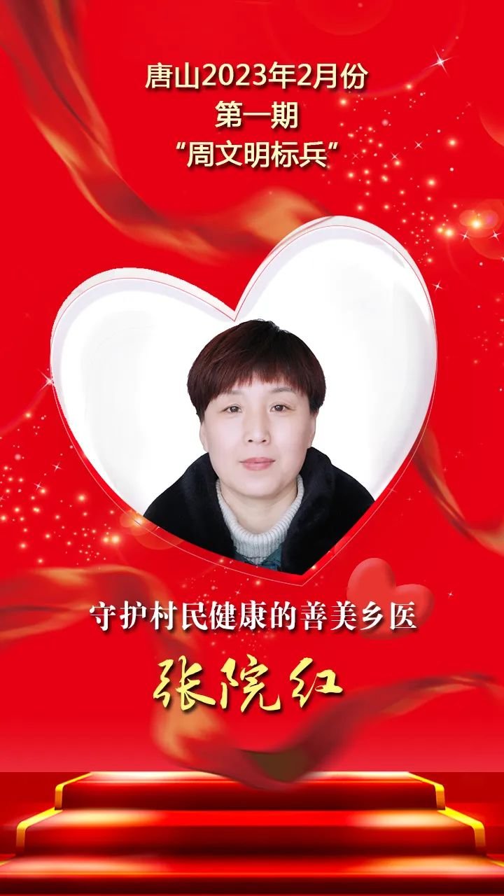 唐山2023年2月份第一期“周文明标兵”发布！