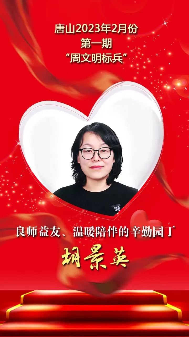 唐山2023年2月份第一期“周文明标兵”发布！