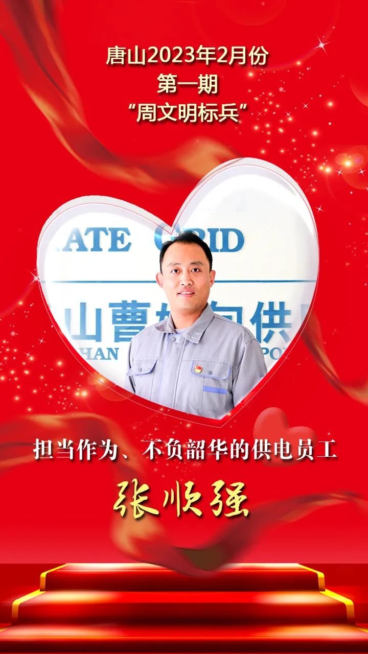 唐山2023年2月份第一期“周文明标兵”发布！