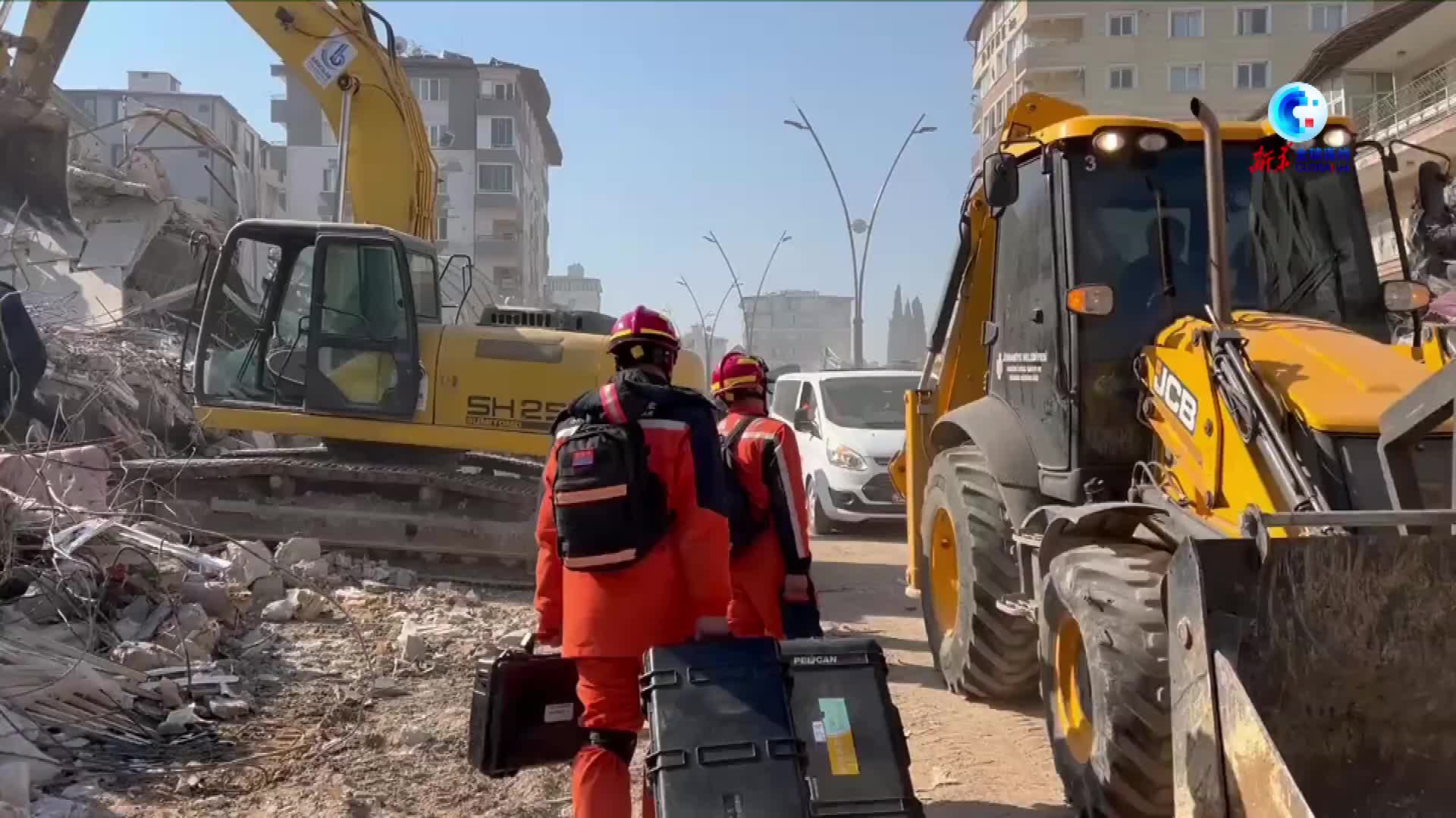 土叙地震直击｜中国救援队在土耳其持续开展救援行动