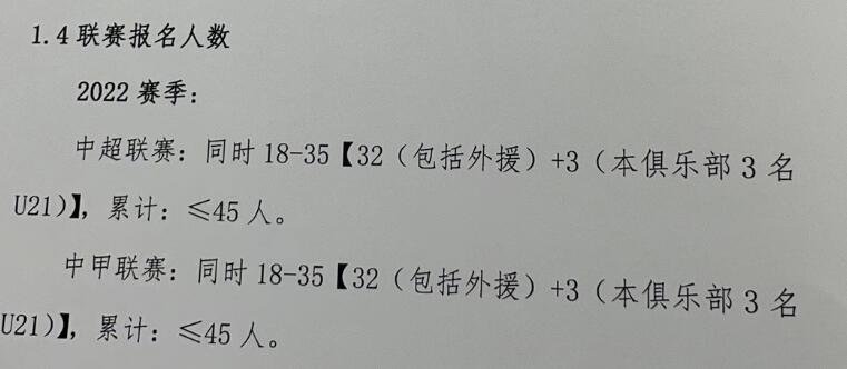 足协公布2023新政:国内球员转会费上限2000万/人