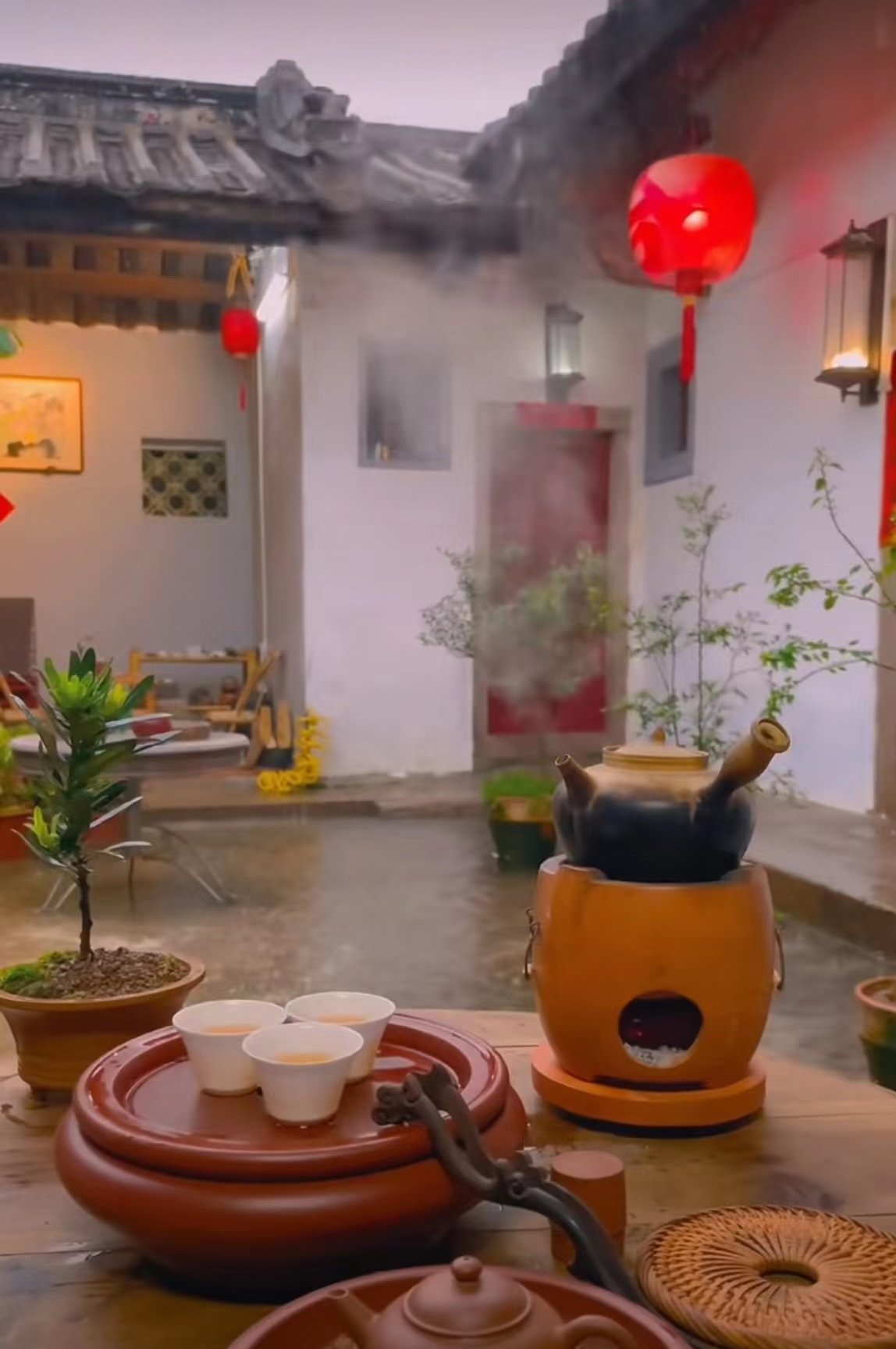 好吃好玩好出片，“围炉煮茶”拉满氛围感。图源自网络