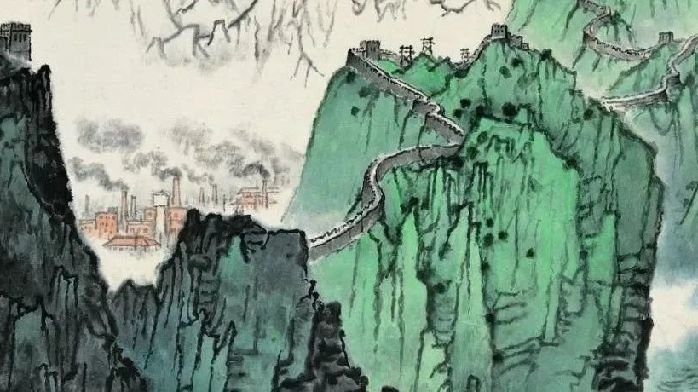 钱松喦的山水画(高清百图)_凤凰网