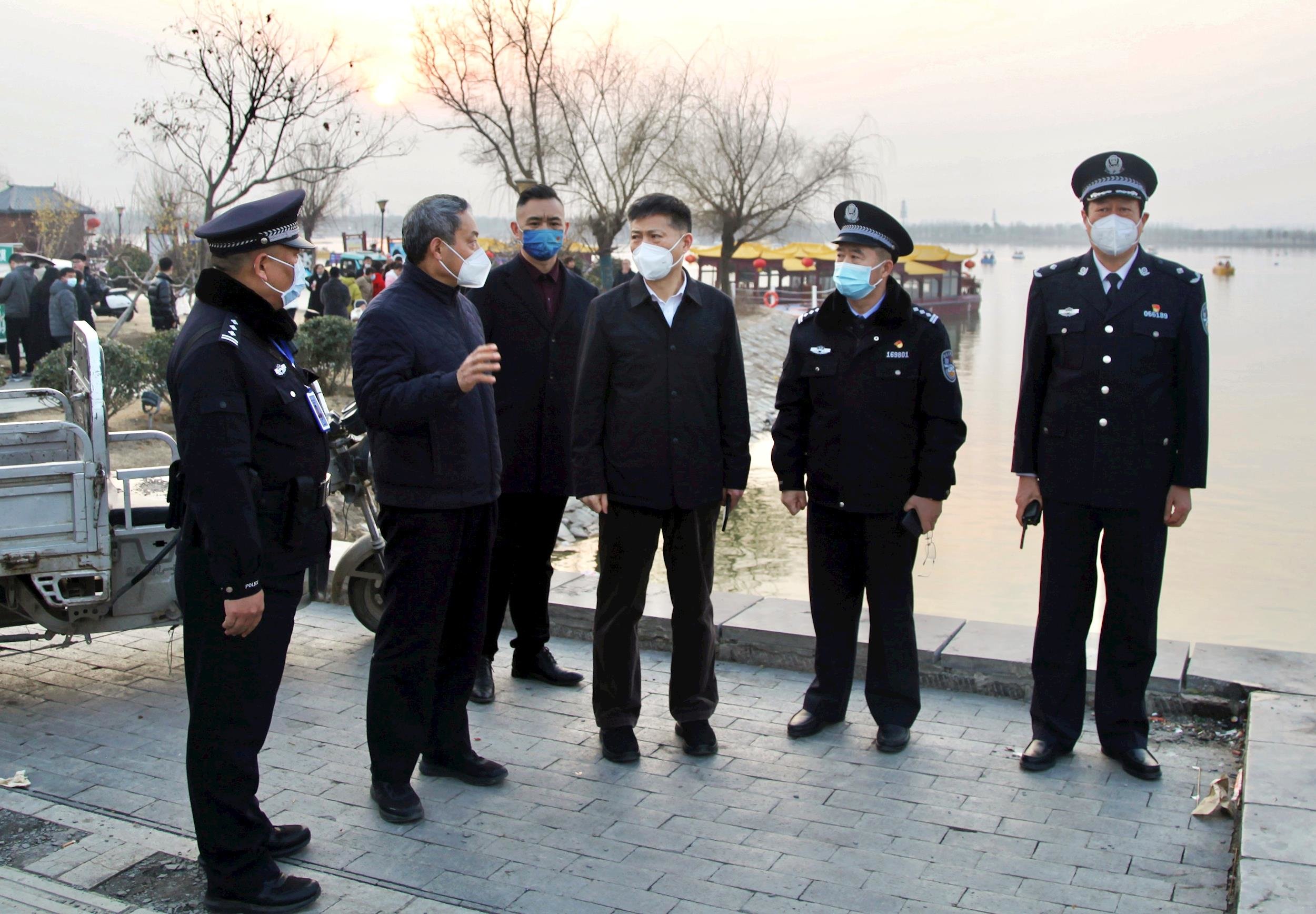 商丘市副市长、市公安局党委书记、局长黄继恒督导检查元宵节安保维稳工作