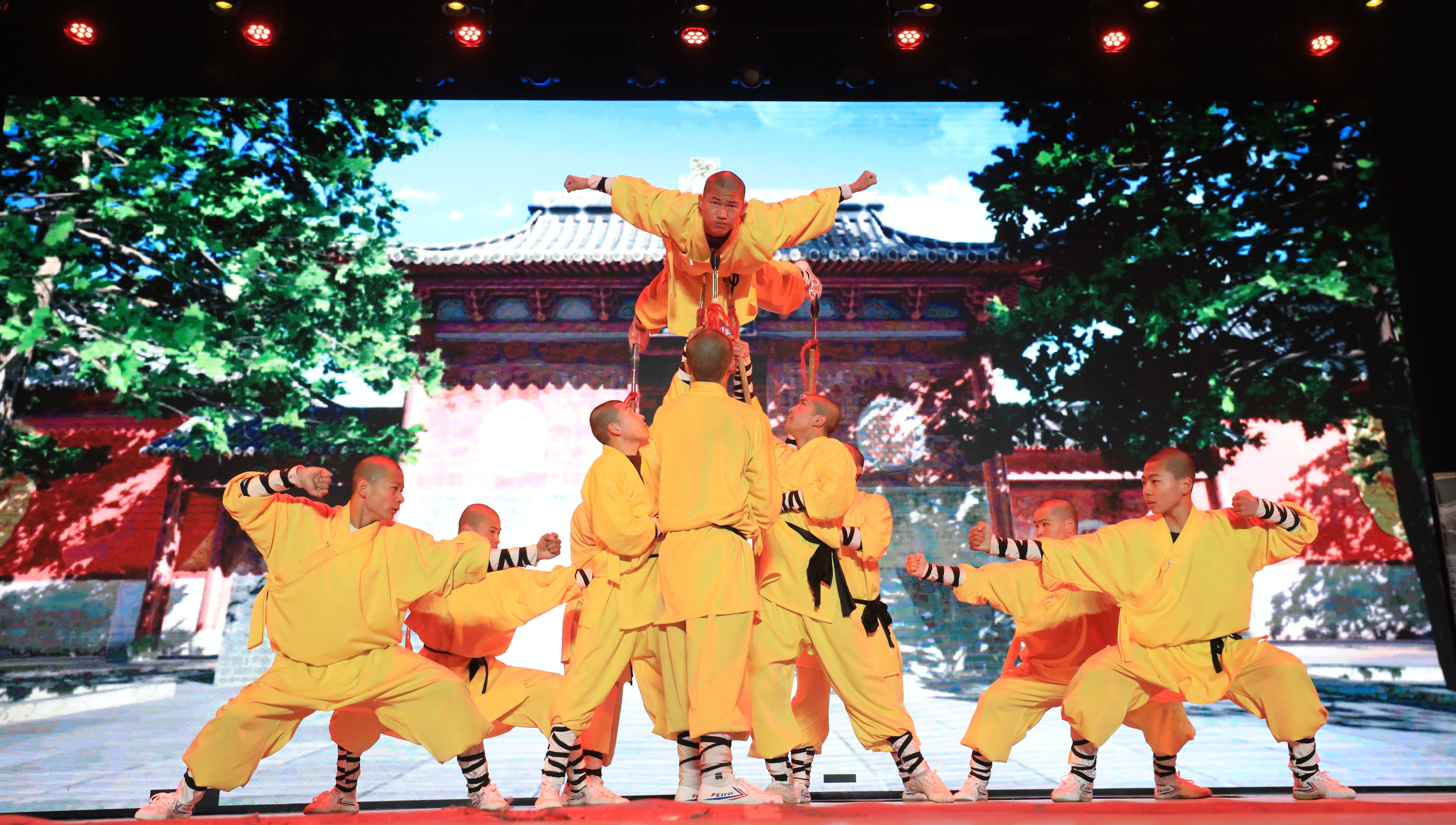 行走河南•读懂中国|“我们的中国梦-文化进万家”武术馆在垌头村举办中国功夫进乡村惠民展演活动