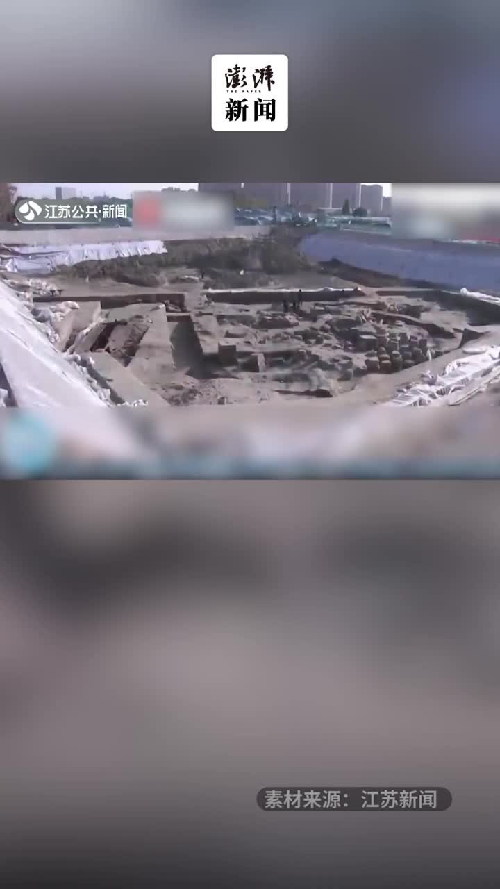 南通主城区考古发掘取得重要发现：清代古船现真容