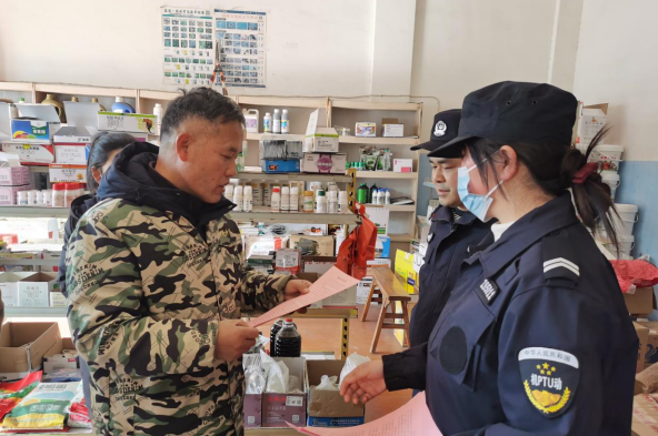 不误农时不负春 昌南公安护航春耕生产