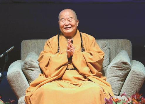星云大师2月5日圆寂。(图片来源:台湾中时新闻网资料图)