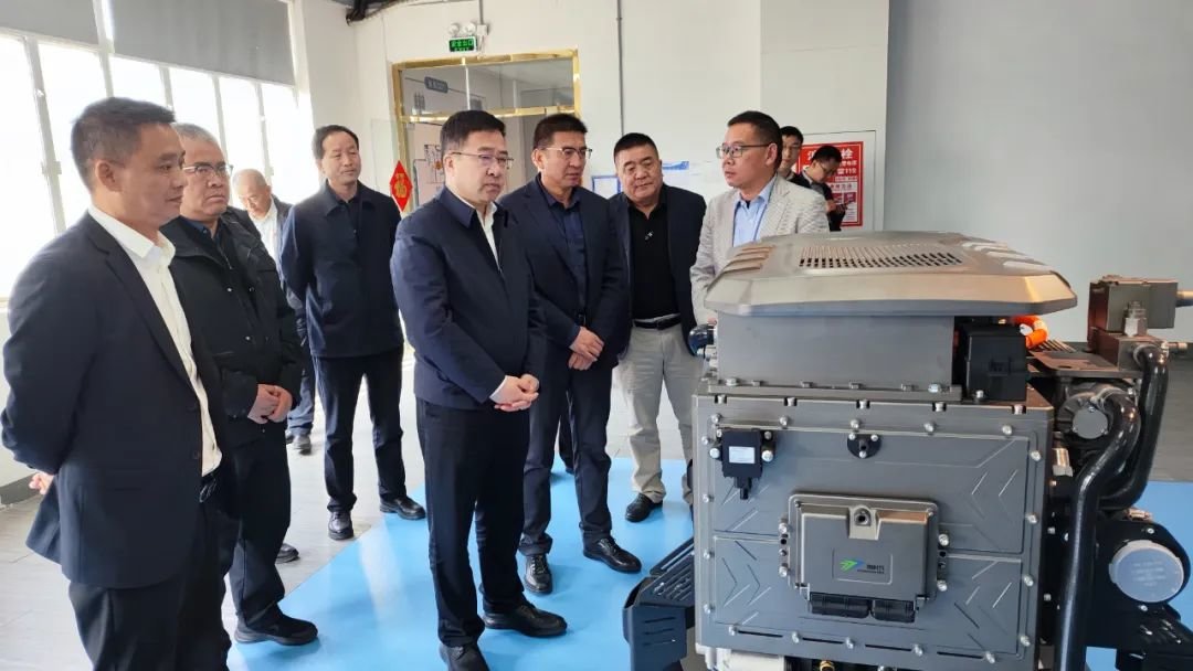 赵立香一行考察深圳氢时代新能源科技有限公司