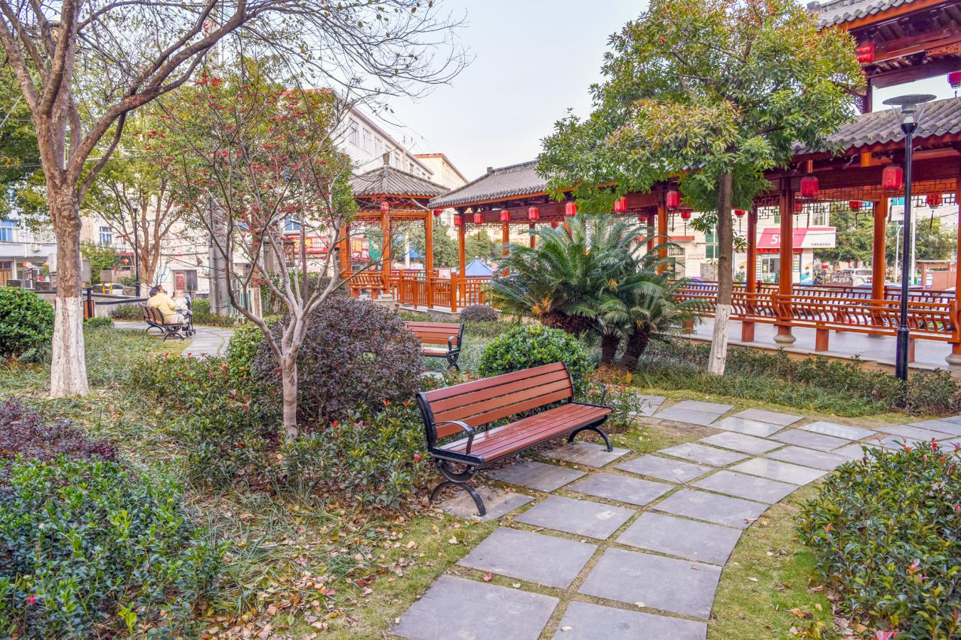 浙江玉环:“口袋公园”盛满市民“微幸福”