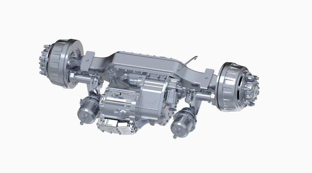 中国重汽轻卡双挡电驱集成桥