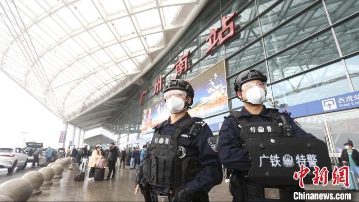 今年春运广州铁路警方破刑案25起抓获网上在逃人员36名