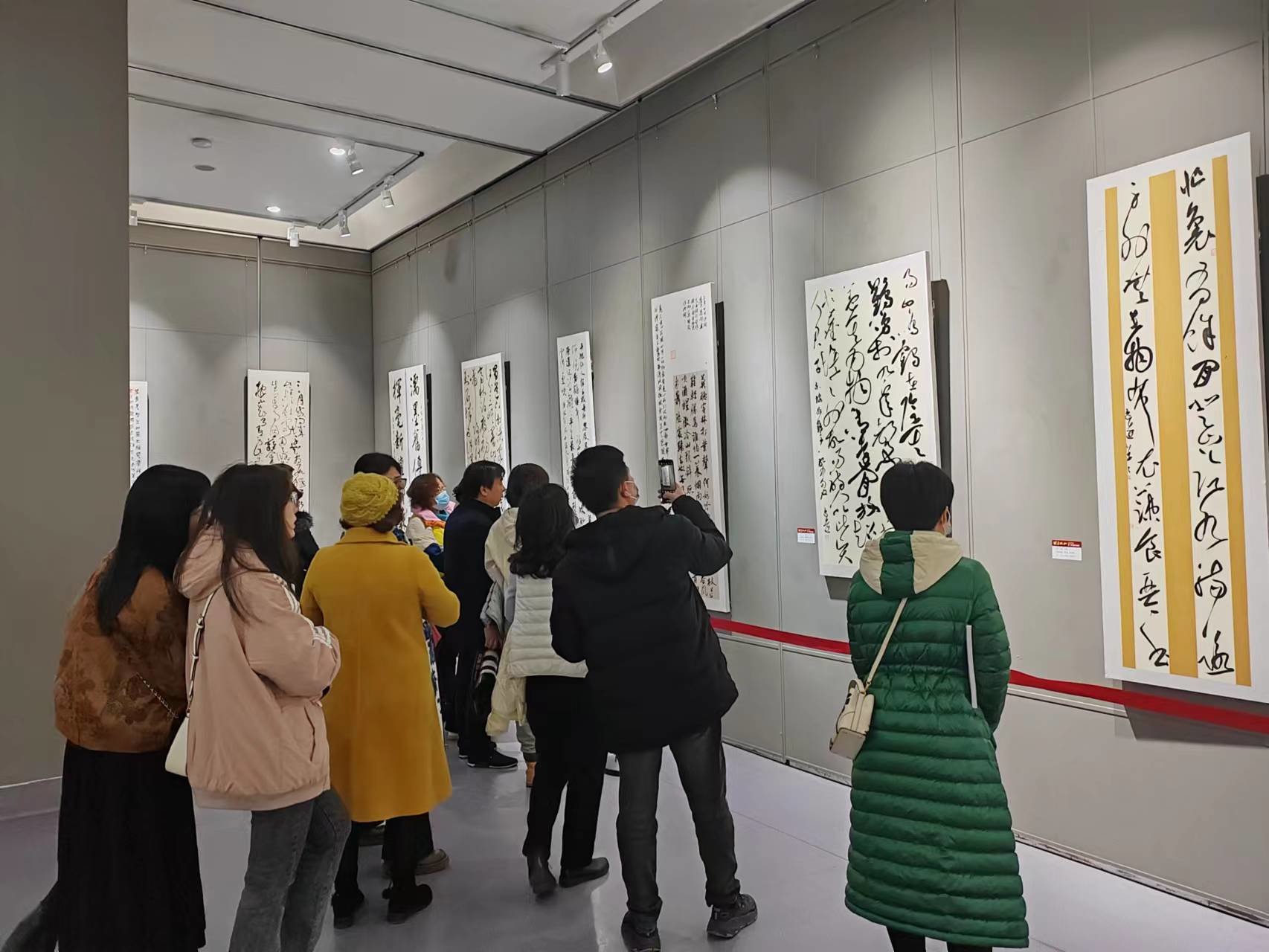 新年第一展开幕!66幅书法作品同庆黄鹤楼1800年凤凰网湖北_凤凰网
