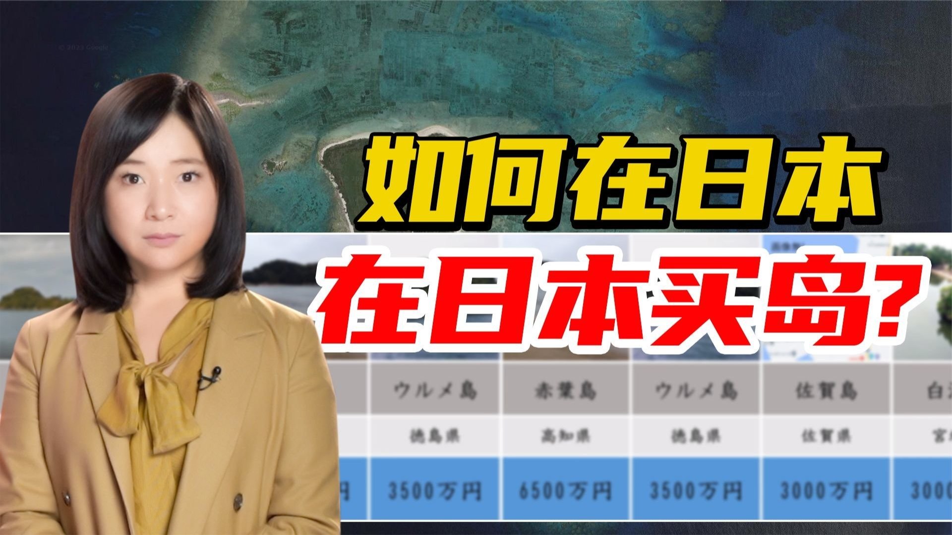 中国女子买下日本岛屿引争议 日本销售解答：外国人如何购岛