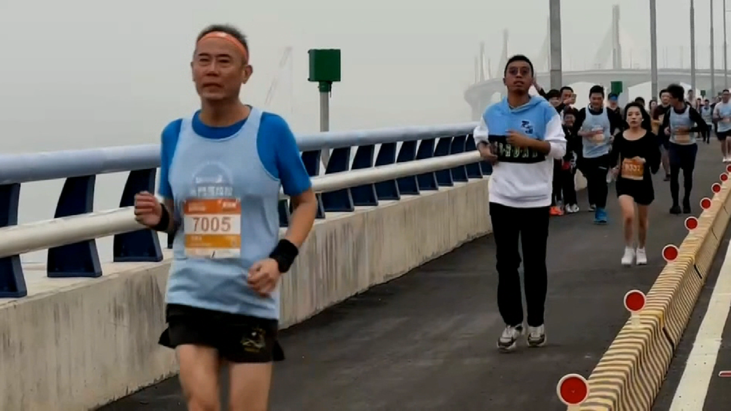 台湾金门马拉松暌违三年举行 首跨金门大桥