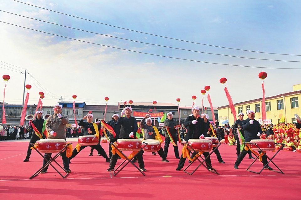 老年锣鼓队打出新活力