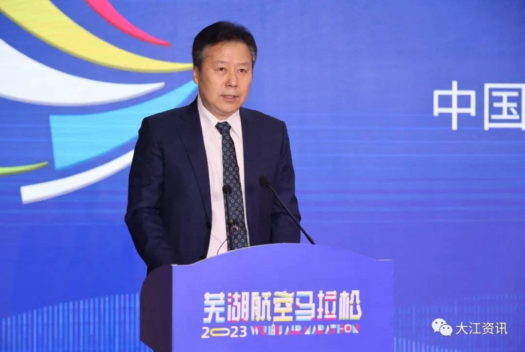 ▲中国田径协会副秘书长水涛