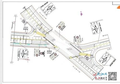 近期渠化改造方案图