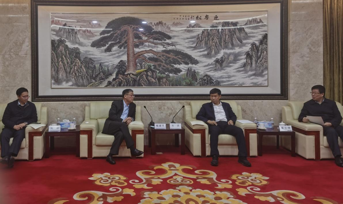 中国进出口银行河北省分行党委书记梅建平一行赴华北油田考察调研