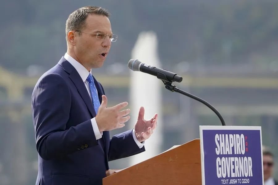 ▎宾州州长Josh Shapiro,原州总检察长,去年美国中选当选
