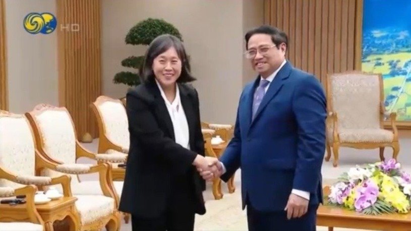 美国贸易代表戴琪访越 推介印太经济框架