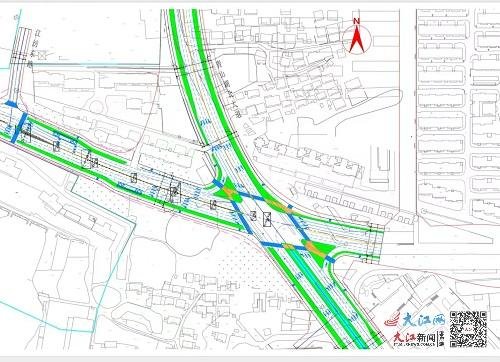 丹霞路、民丰路与青山湖大道远期规划平面图
