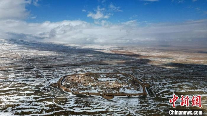 图为2月下旬，航拍永泰古城。　李亚龙 摄