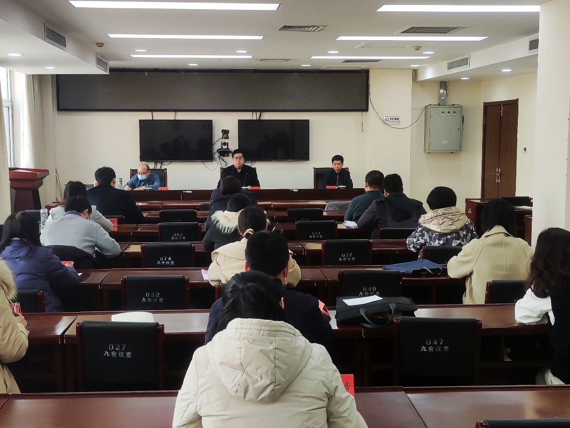 宁晋县委组织部召开学习贯彻落实全市组织部长会议精神专题会议