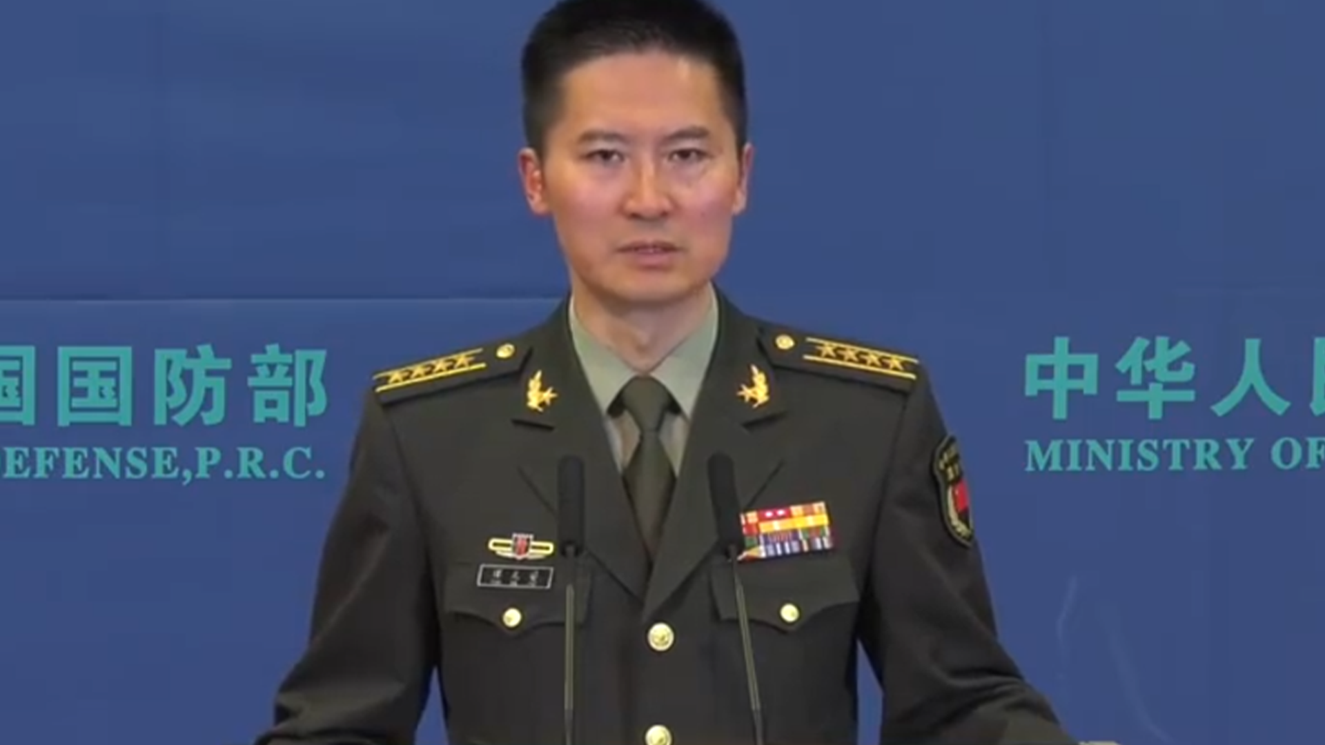 国防部：中国人民解放军以行动说话，美方任何言论都改变不了中国统一进程