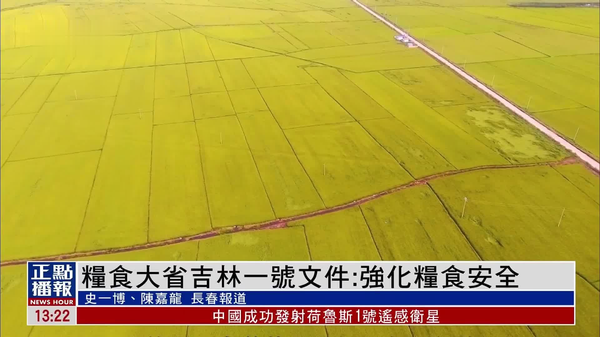 粮食大省吉林一号文件：强化粮食安全