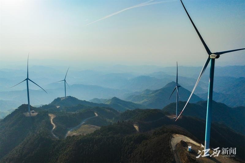 南丰：风力发电 生态画卷（图）