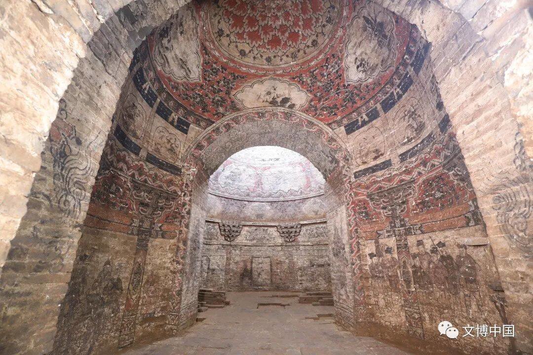 M83张荣墓中室（由南向北）