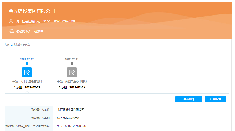 合肥比亚迪建设工地发生高坠事故1人死亡！两家公司被罚61万
