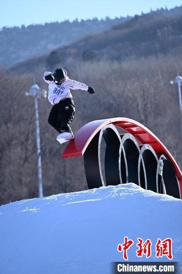 苏翊鸣在比赛 吉林市冰雪试验区供图