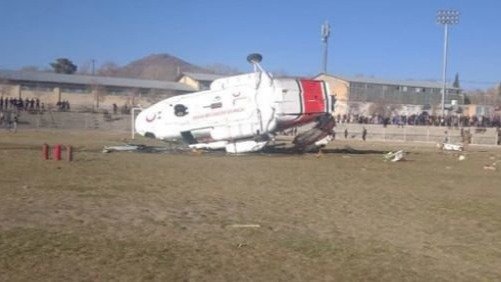 <em>伊朗</em><em>体育</em>和青年事务部长所乘直升机坠毁，已致1死12伤