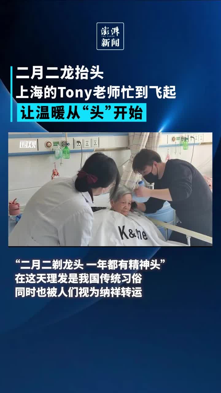 二月二龙抬头，上海的Tony老师们忙到飞起