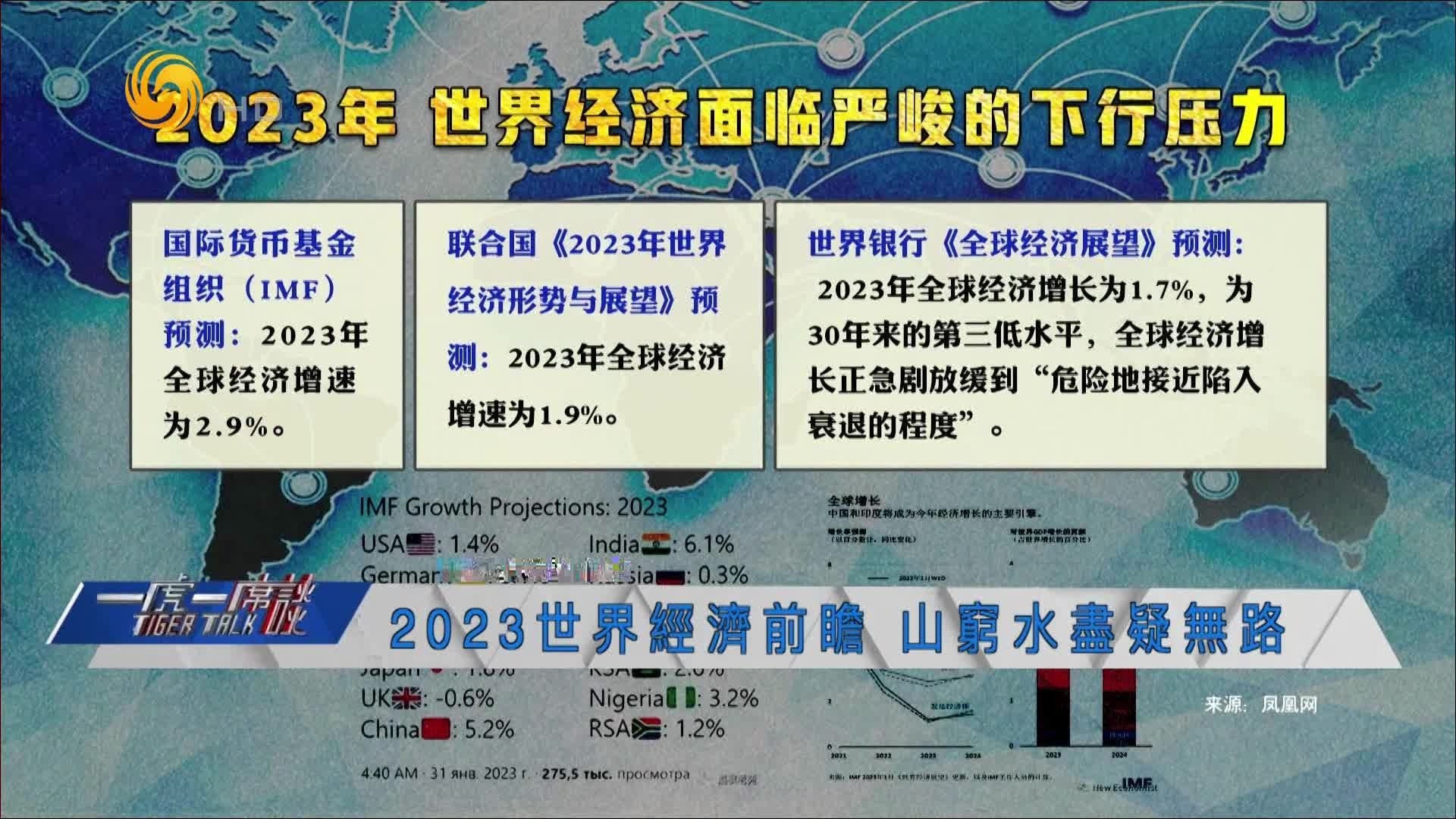 2023年全球经济增长大预测,imf和联合国哪一方的数据更准确?