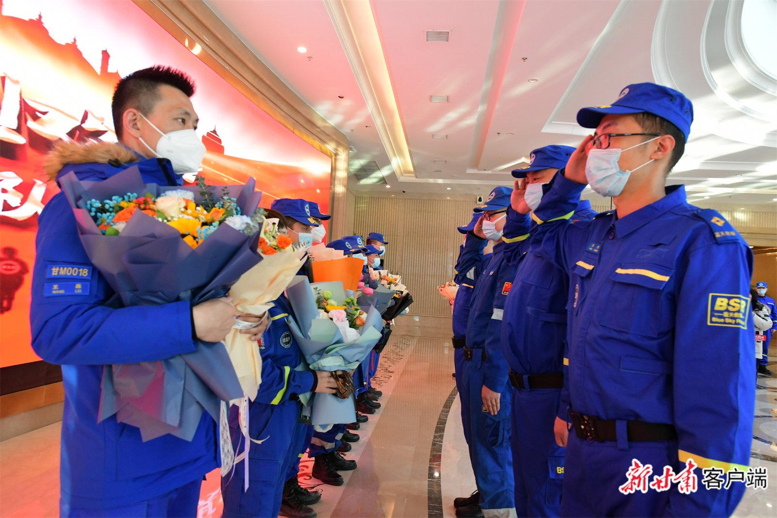 欢迎英雄回家！甘肃首批驰援土耳其“蓝天勇士”凯旋