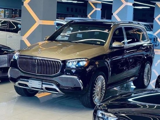 22款美规迈巴赫gls600黑金双拼黑现车